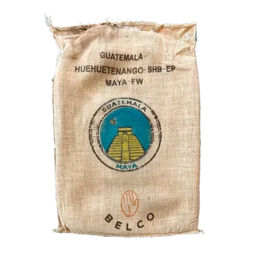 Sac de café en toile de jute - Café Caron