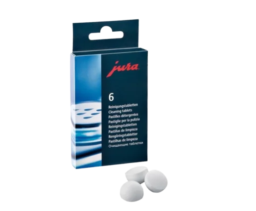 Boite de 6 pastilles de nettoyage machine à café Boite de 6 pastilles de nettoyage machine à café