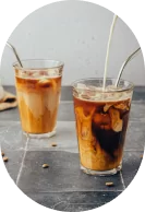 animations barista café glacé